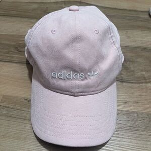 Adidas Light Pink and Gray Cap